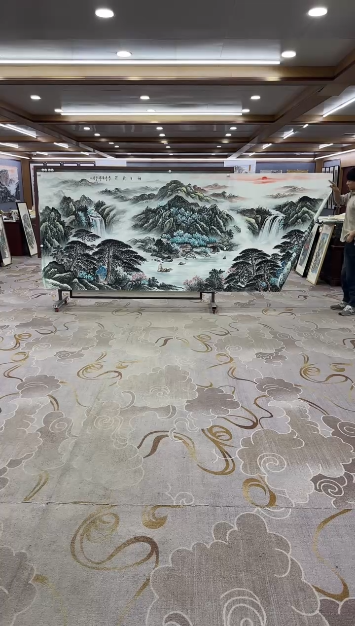 【闪购商品】绘画绘画Y-邵明义-大丈二-山水画