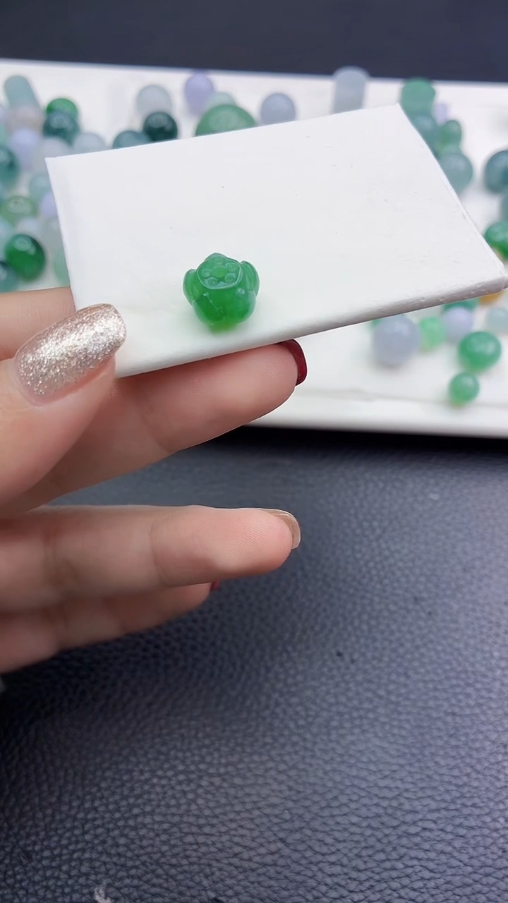 未镶嵌定制翡翠简*C4039