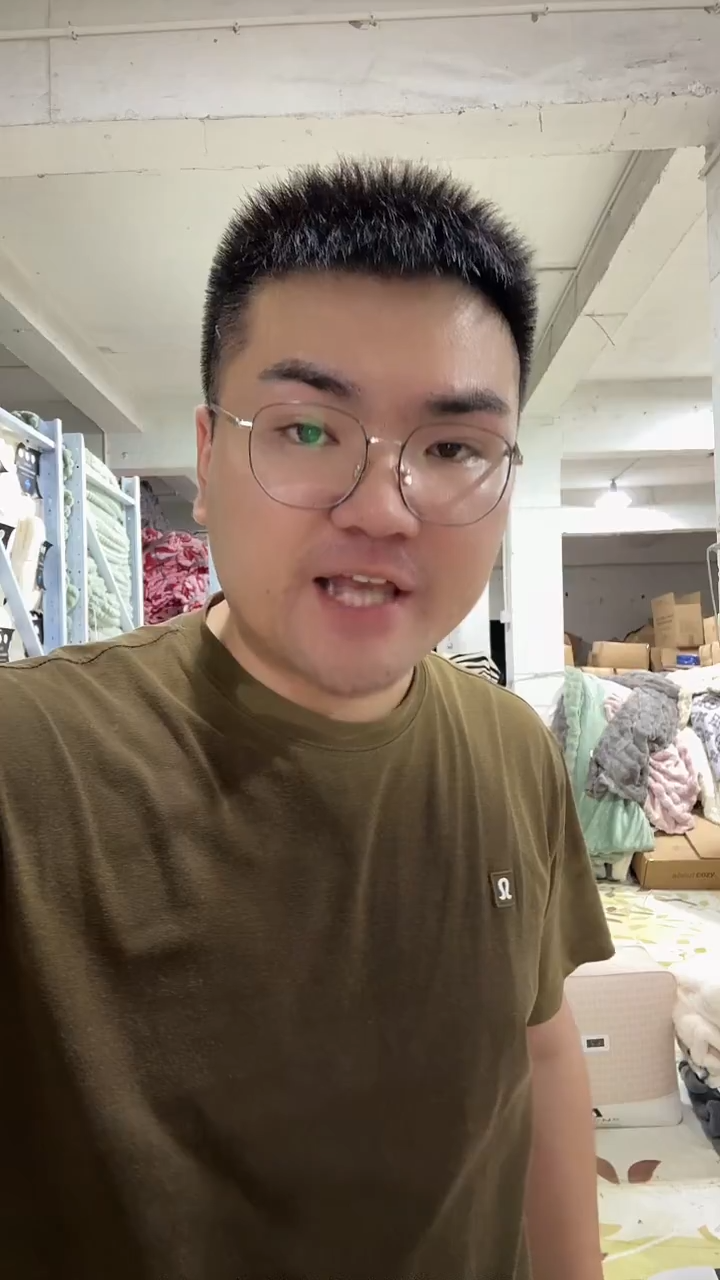 棉高级灰色【B高货兔毛被2x2.3米】外贸原单毛毯拍完现场打开看