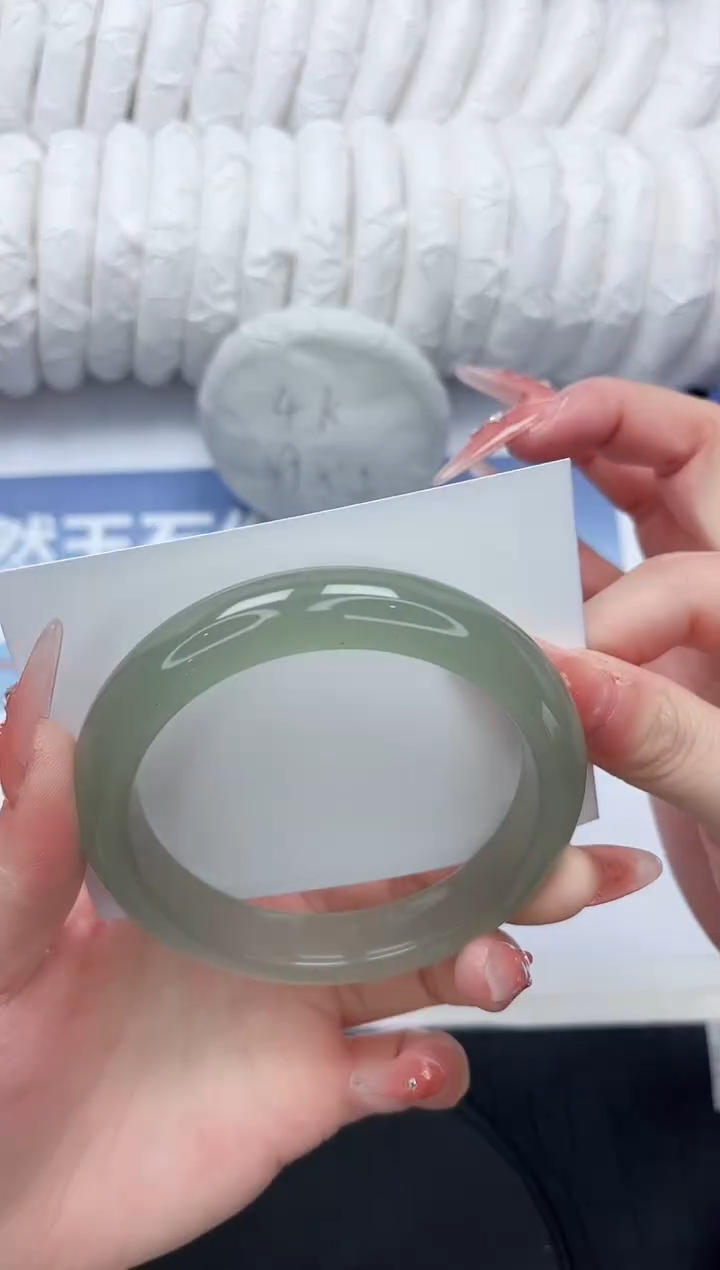 石英质玉未镶嵌手镯58-60.2