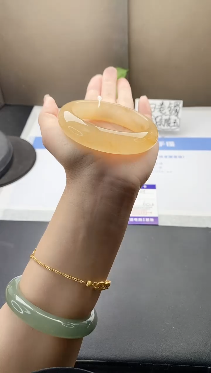 石英质玉手镯未镶嵌j115-H1多样性发货60+