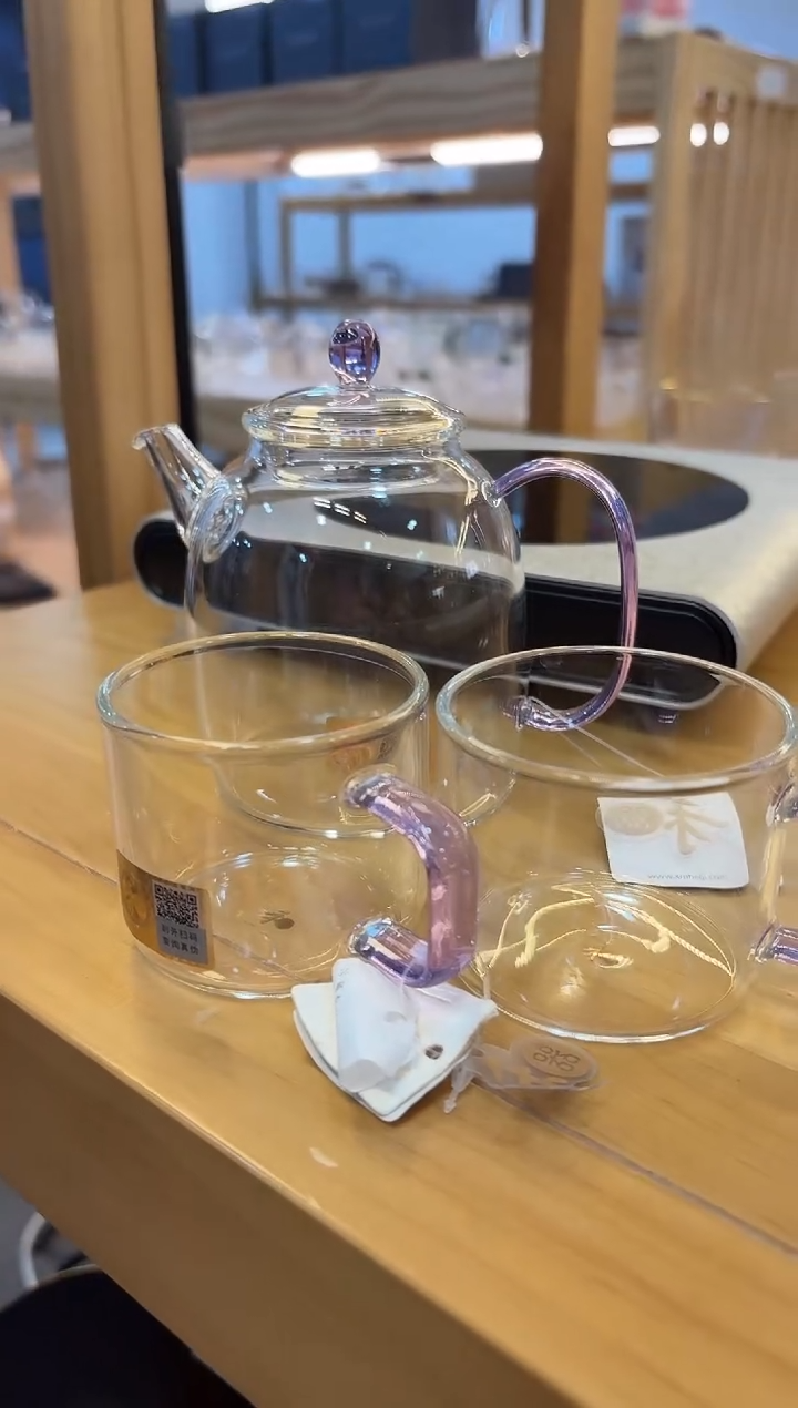 【闪购商品】禾器-宴辰壶-浅紫色+清禾浅紫色