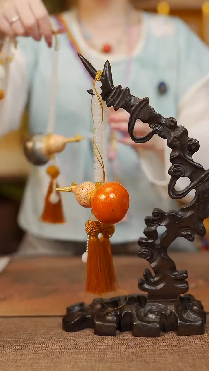 p50宴禾堂漆艺工艺小葫芦168