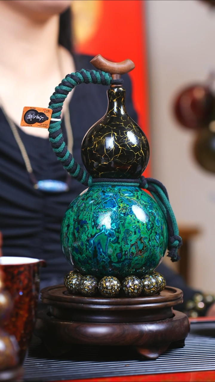 【闪购商品】JG169过年送臻选大漆酒葫芦