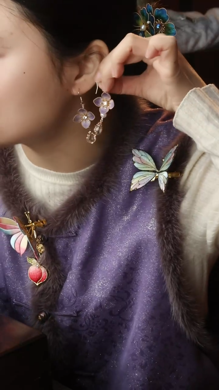 【闪购商品】刺绣纯手工非遗国风饰品