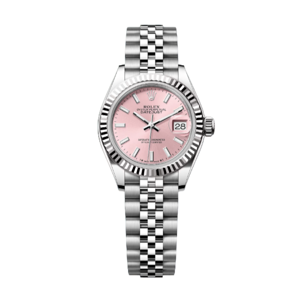 99新 Rolex/劳力士 单表/女装日志 28mm/279174/粉盘/条刻