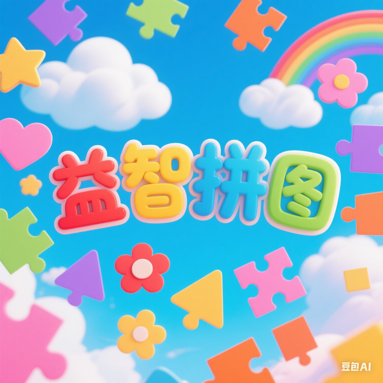 早教益智拼图系列（微瑕，介意勿拍！）