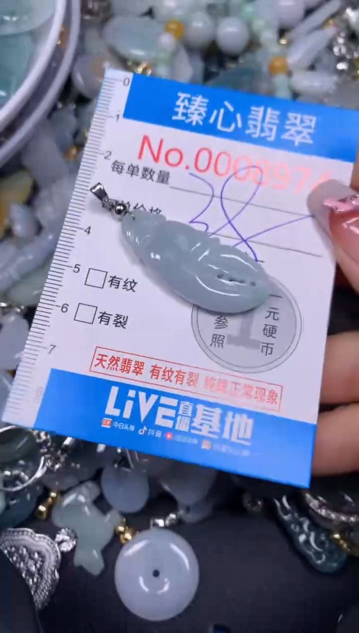 【闪购商品】翡翠颈饰未镶嵌含绳0008974