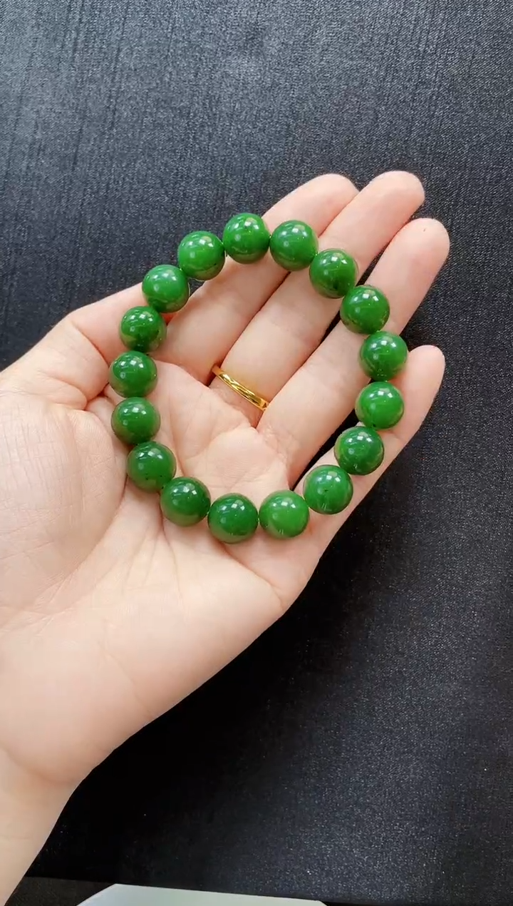 手串未镶嵌和田玉多样性发一