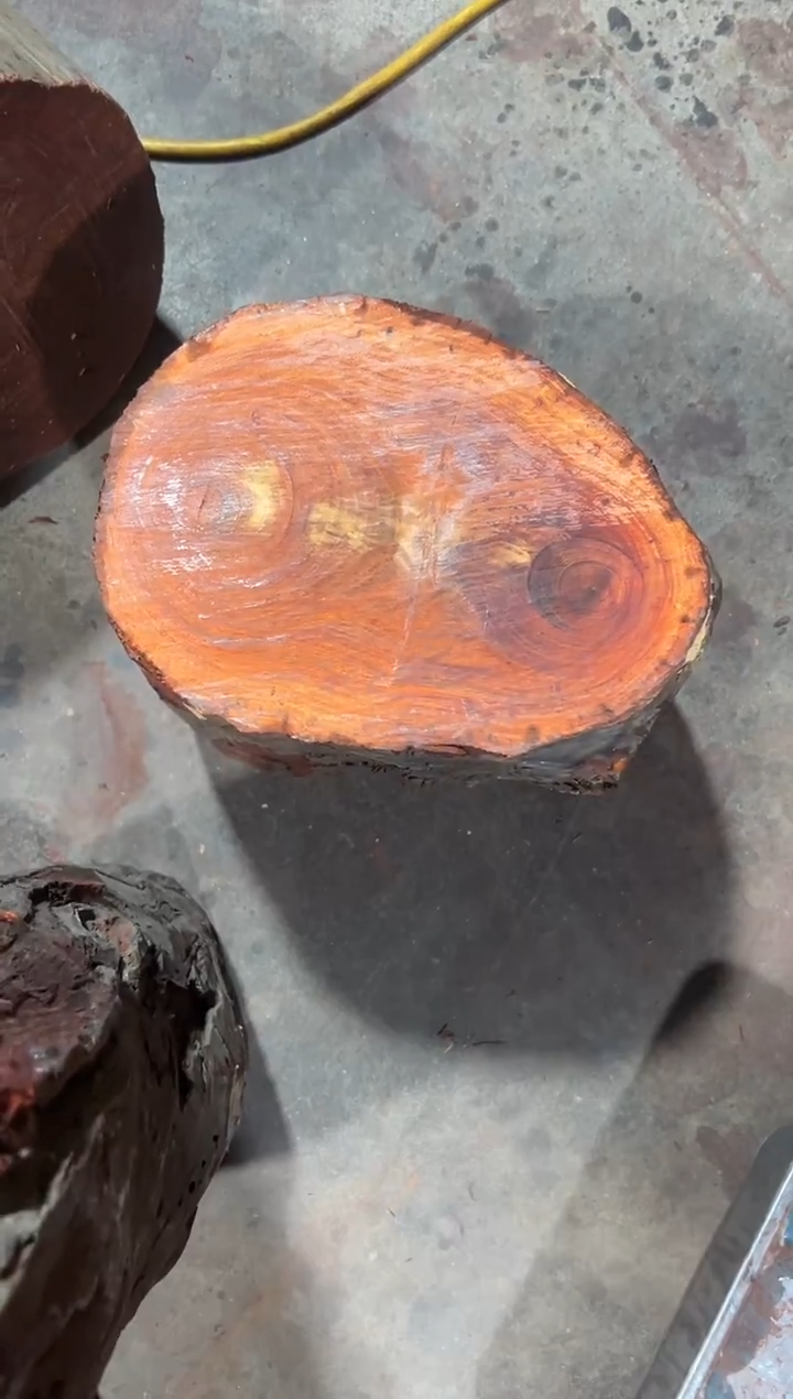 紫檀木类端景台o***o赞比亚血檀非洲紫檀