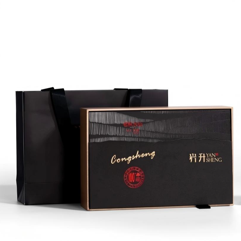 岩升YANSHENG/100年老枞水仙礼盒装武夷正岩