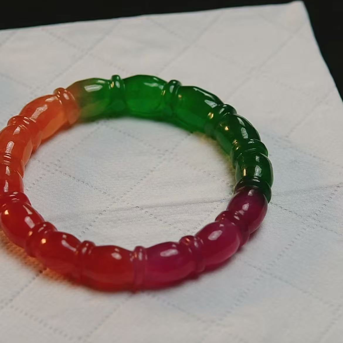 《清代》翡翠  楚韵汉风收藏馆  手镯