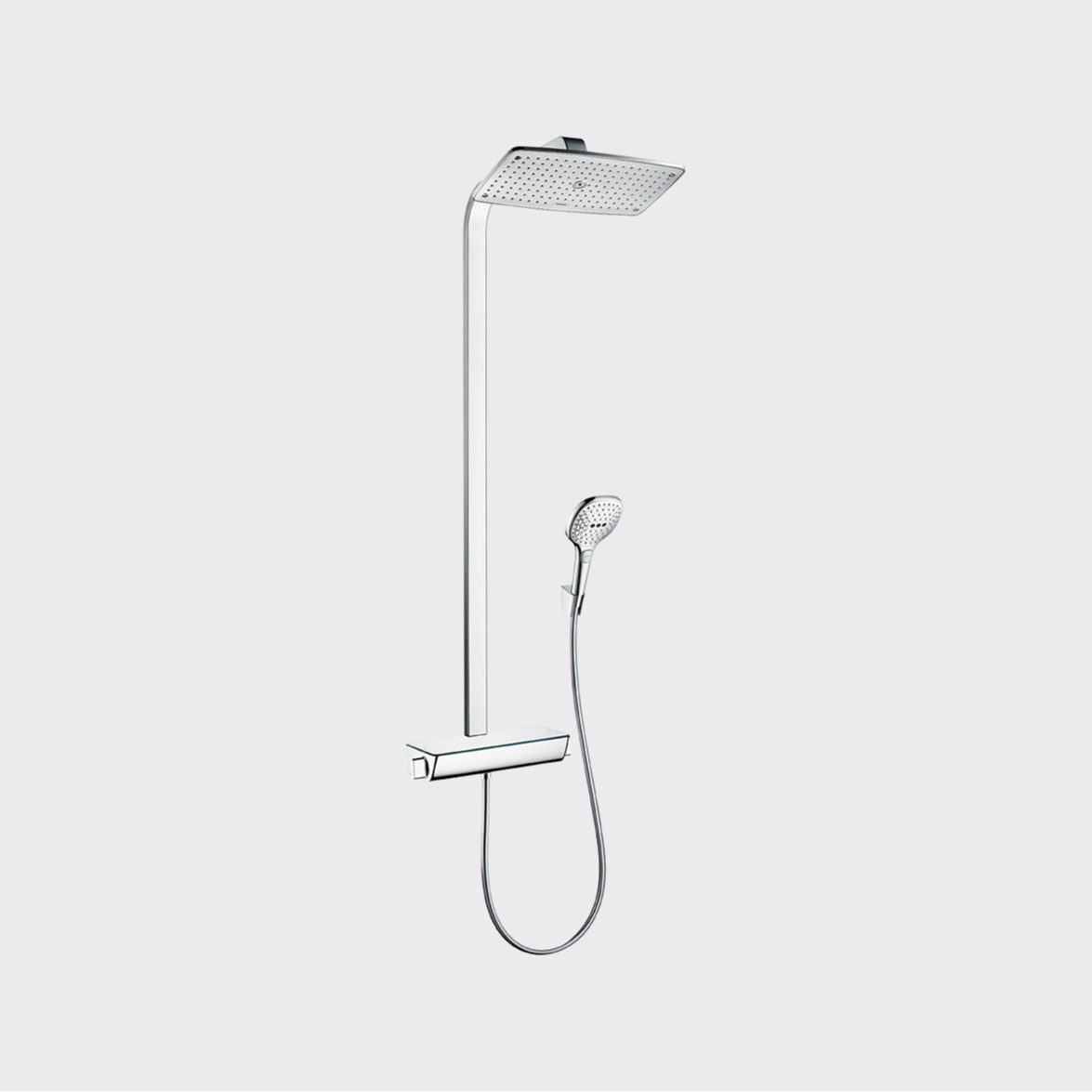 汉斯格雅飞雨E淋浴管360 单速带恒温淋浴龙头花洒套装27287407