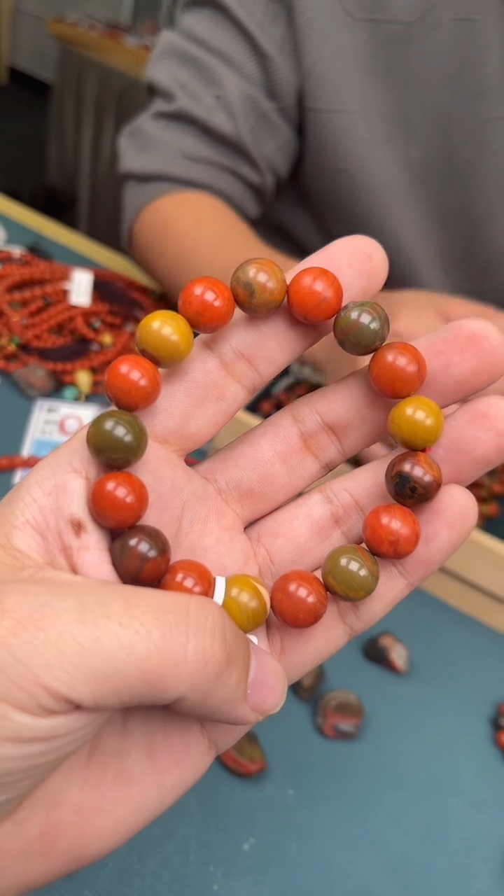 【闪购商品】南红玛瑙手串未镶嵌包浆12