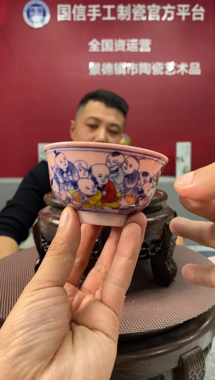 陶瓷a251景德镇瓷器一件