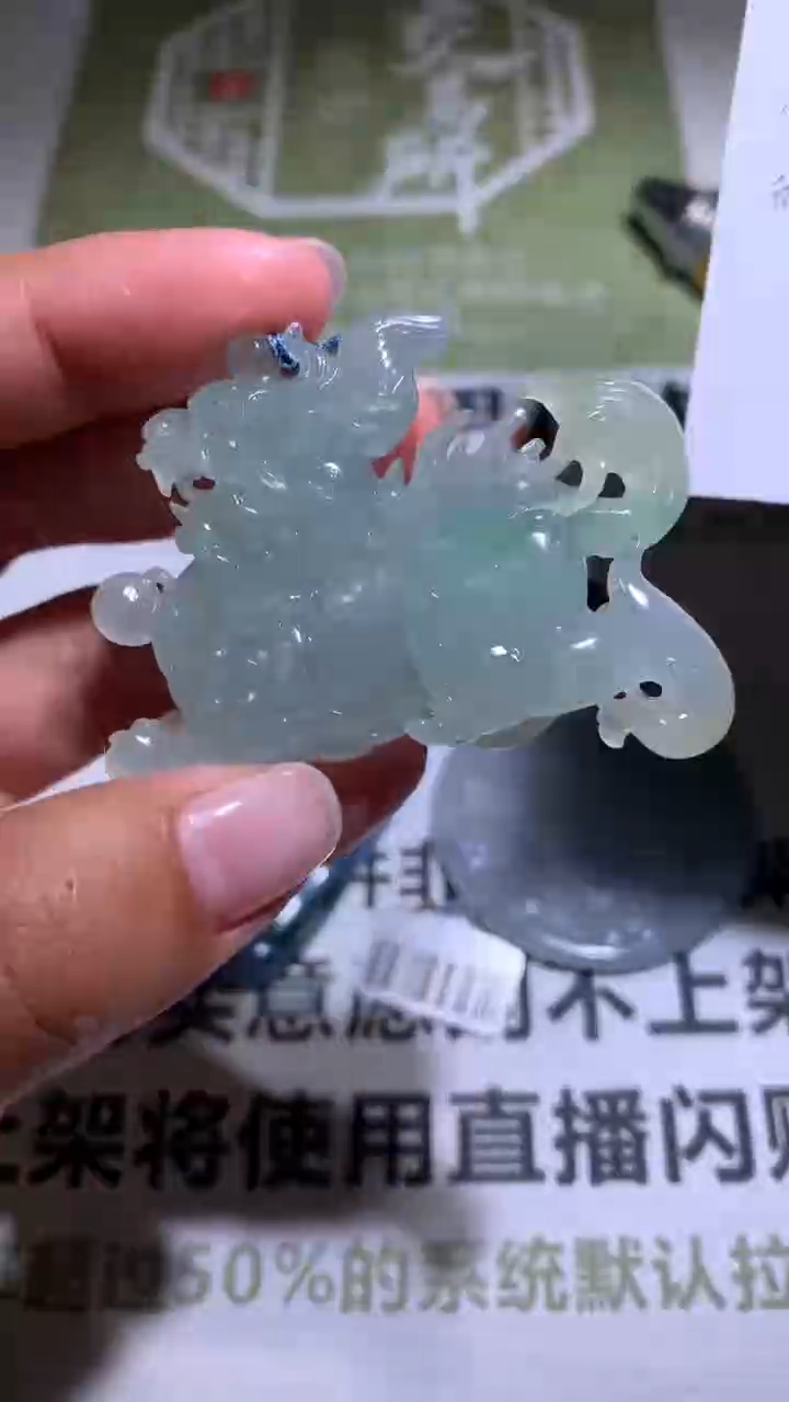 【闪购商品】定制翡翠未镶嵌毛货-不退不换