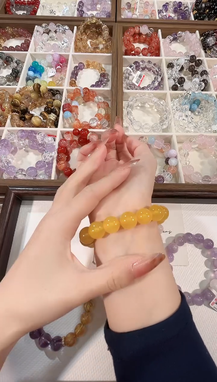 未镶嵌手链水晶01