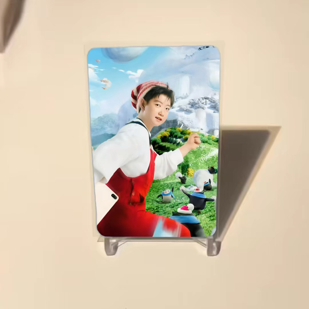 孙颖莎oppo周边镭射卡明信片收纳小卡卡片高颜值5114收藏周边