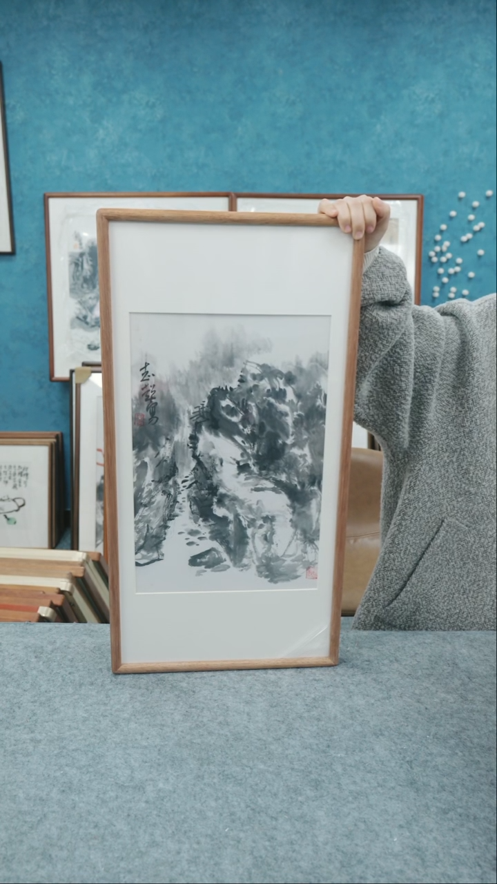 【闪购商品】国画33*66郑志超老师山水