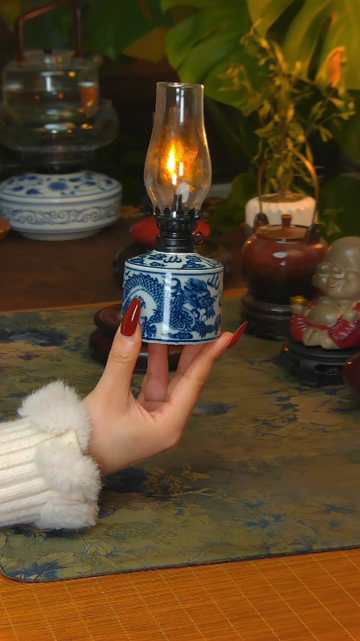 【闪购商品】景德镇陶瓷灯摆件