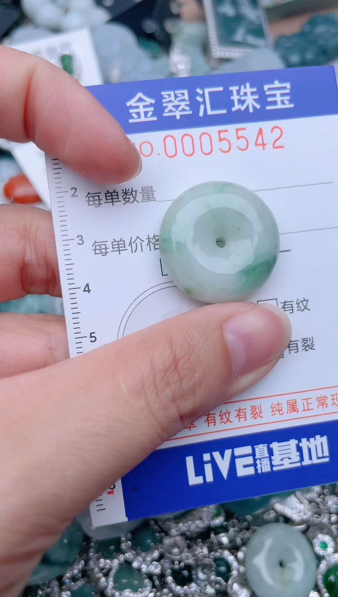 翡翠未镶嵌颈饰5542....1