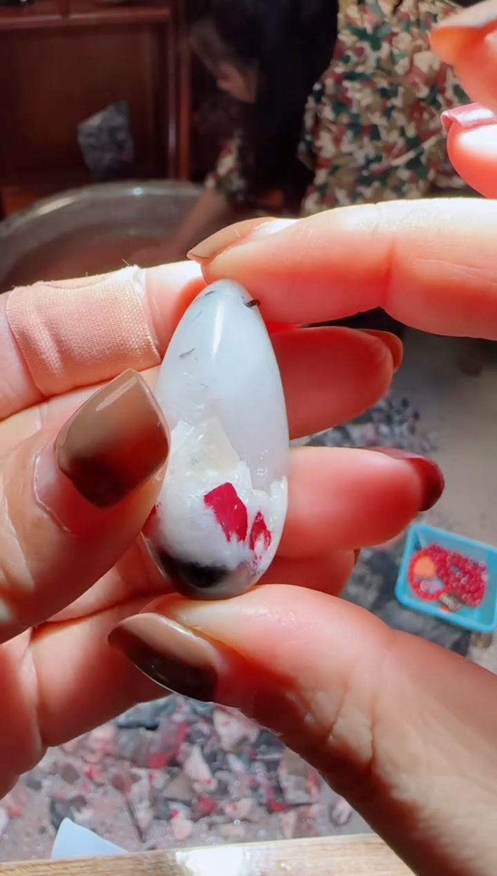 天然辰砂朱砂吊坠28