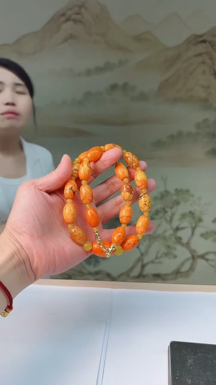 手饰玛瑙未镶嵌牛玄黄项链多样性发一