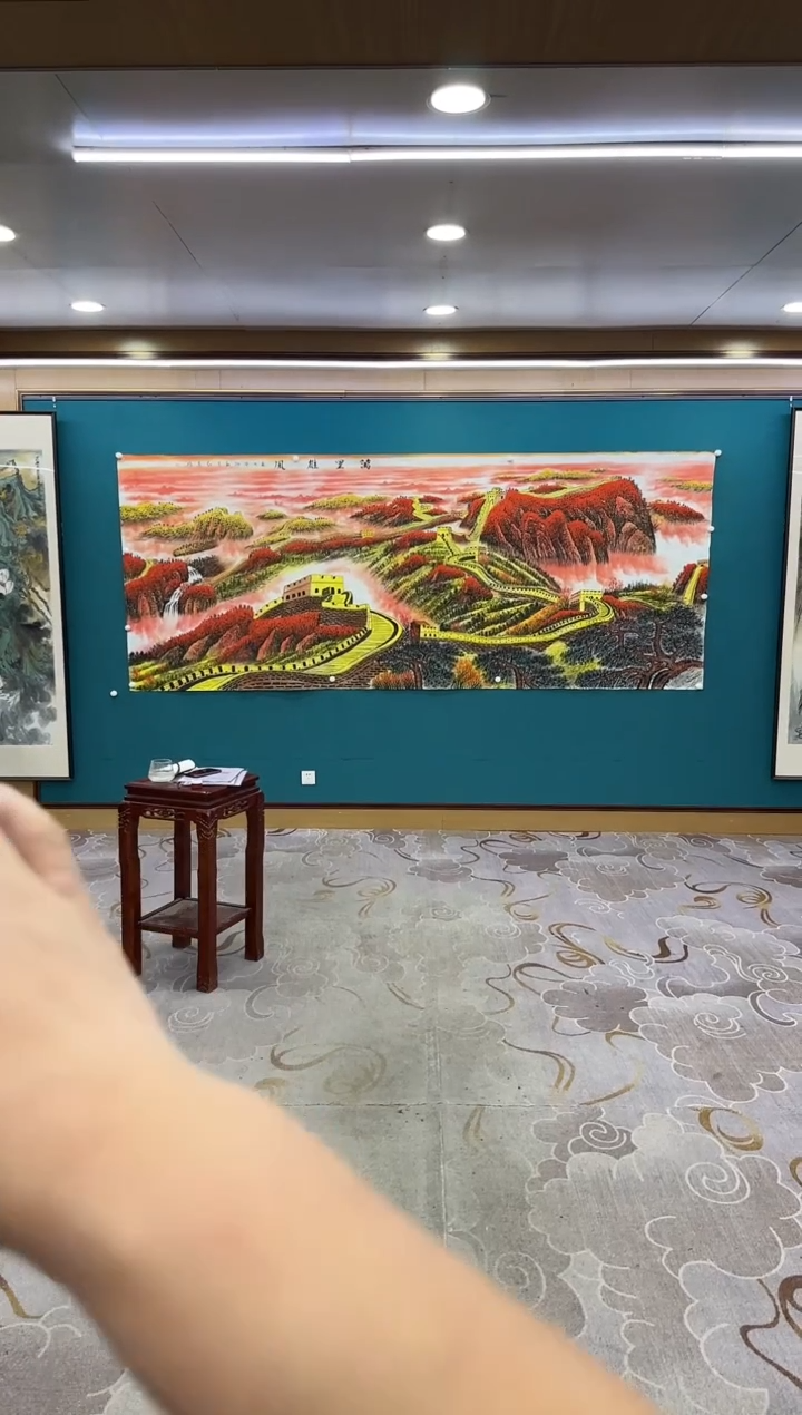 绘画Y-王红兵-大丈二-山水画