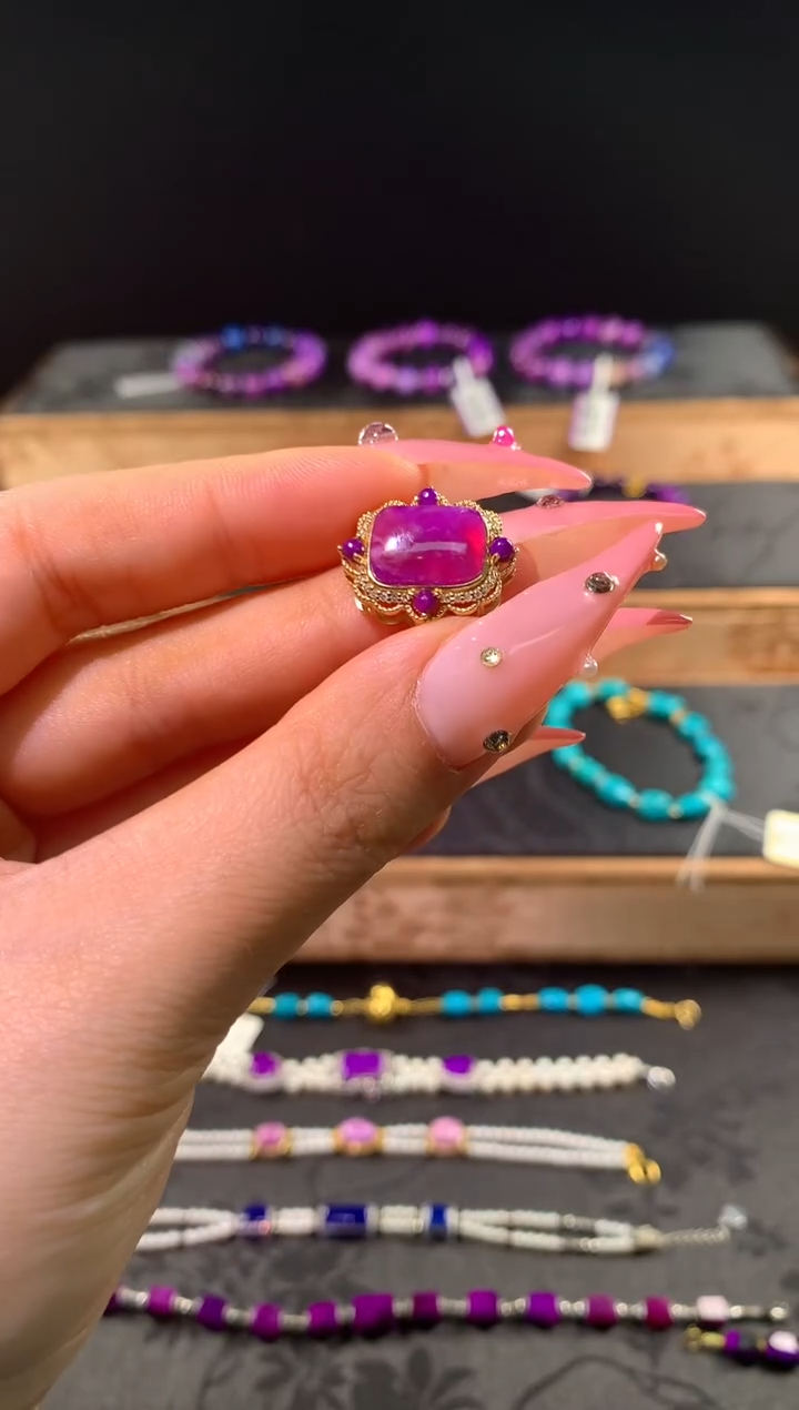 苏纪石（舒俱来）18K金镶嵌.潘潘