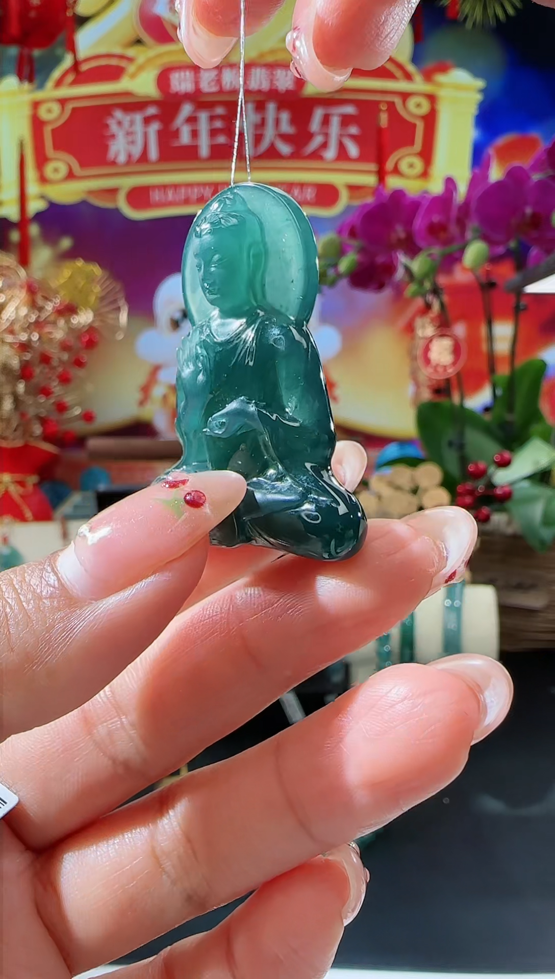 【闪购商品】翡翠吊坠(不含链)未镶嵌阿弥陀佛多样性发一