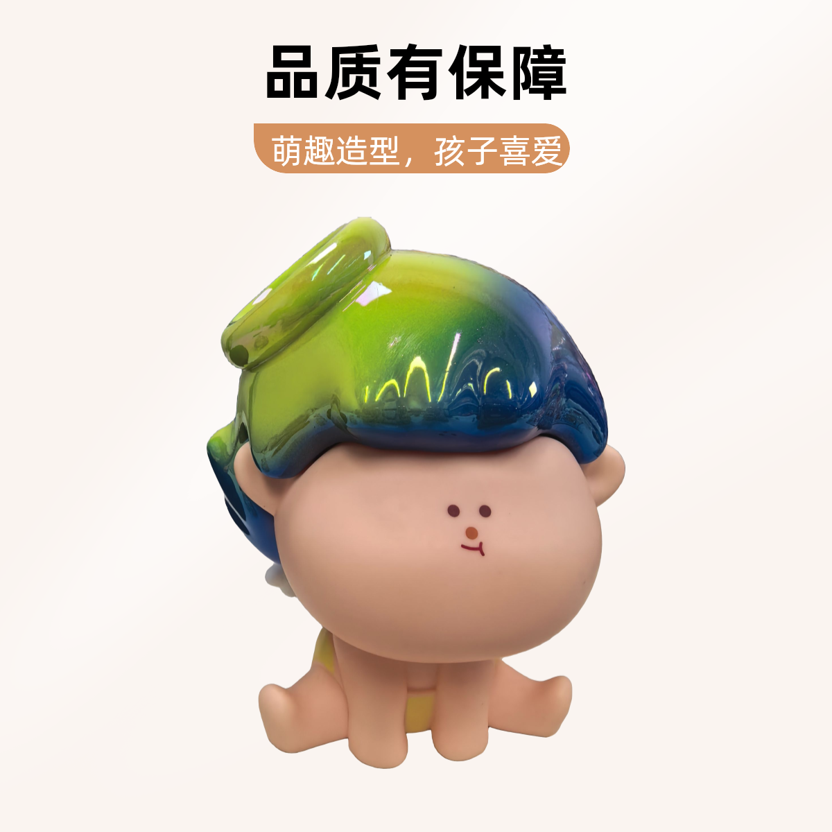 13cm电镀树脂大天使盲盒创意精品桌面摆件