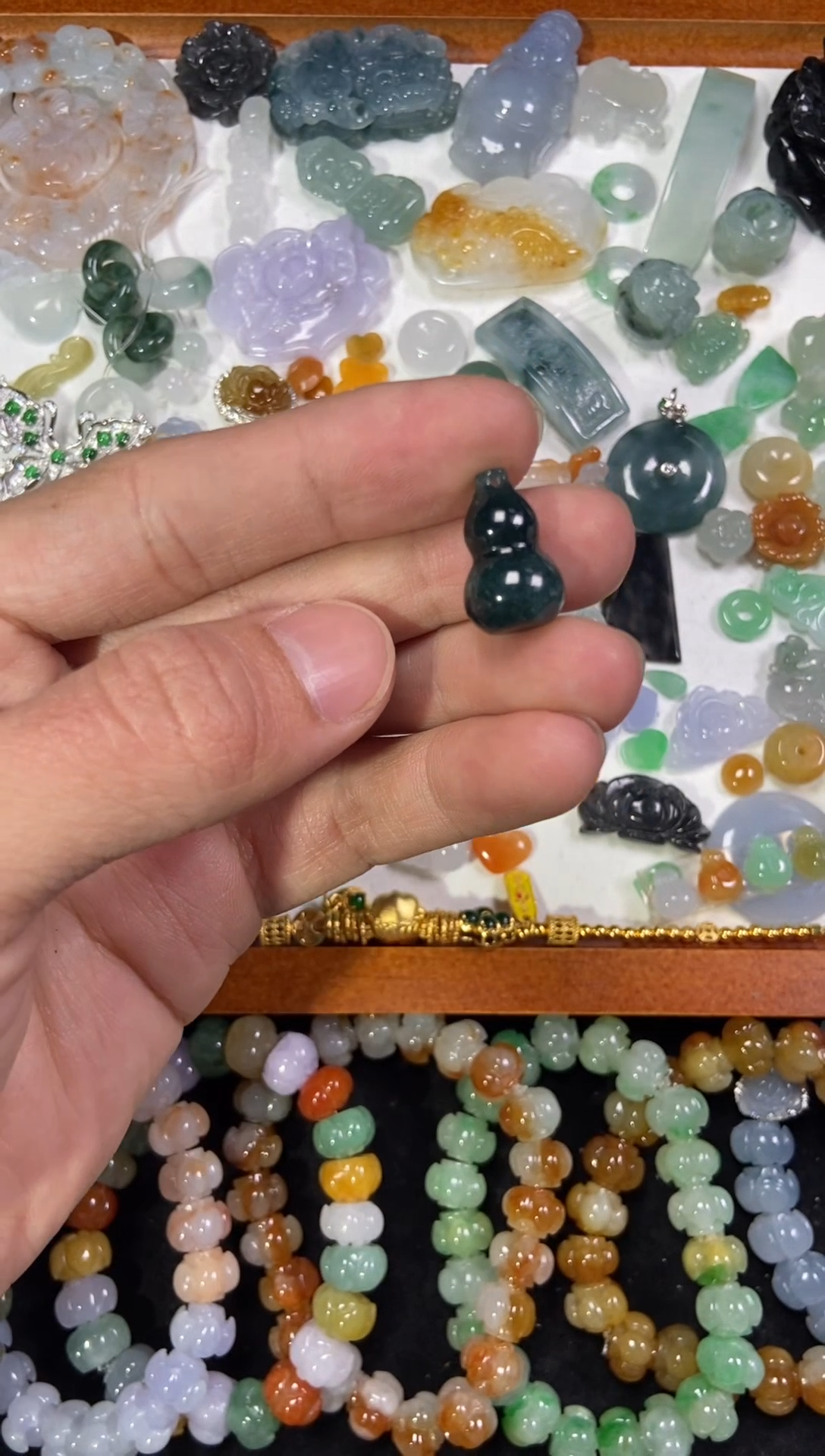 【闪购商品】翡翠颈饰未镶嵌【闪购商品】 天然翡翠
