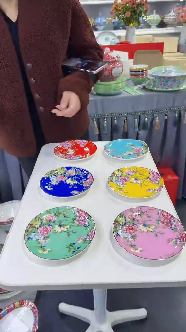 【闪购商品】瓷片6英寸骨碟6个景德镇陶瓷