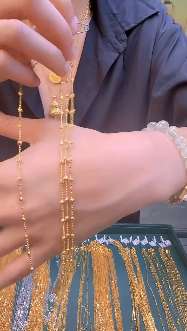 仙女幻影隔珠链42cm 3.03g（多样性发货）