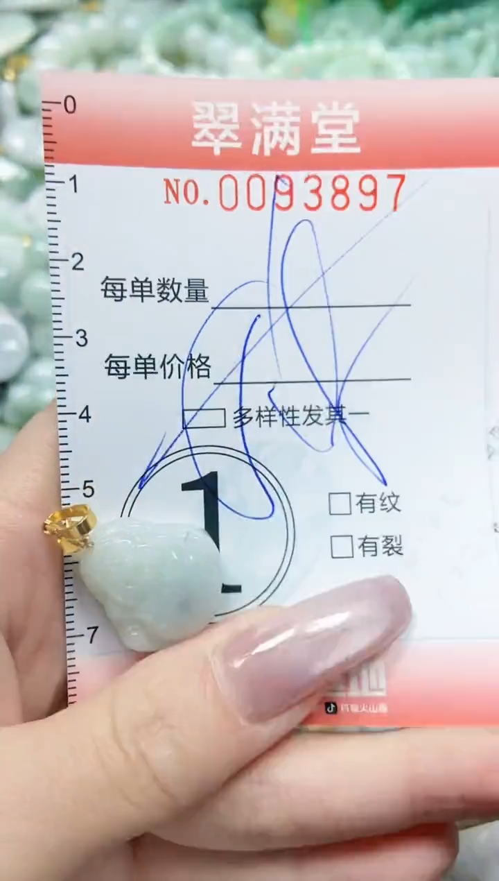 【闪购商品】翡翠颈饰未镶嵌闪购0093897多样性发其一