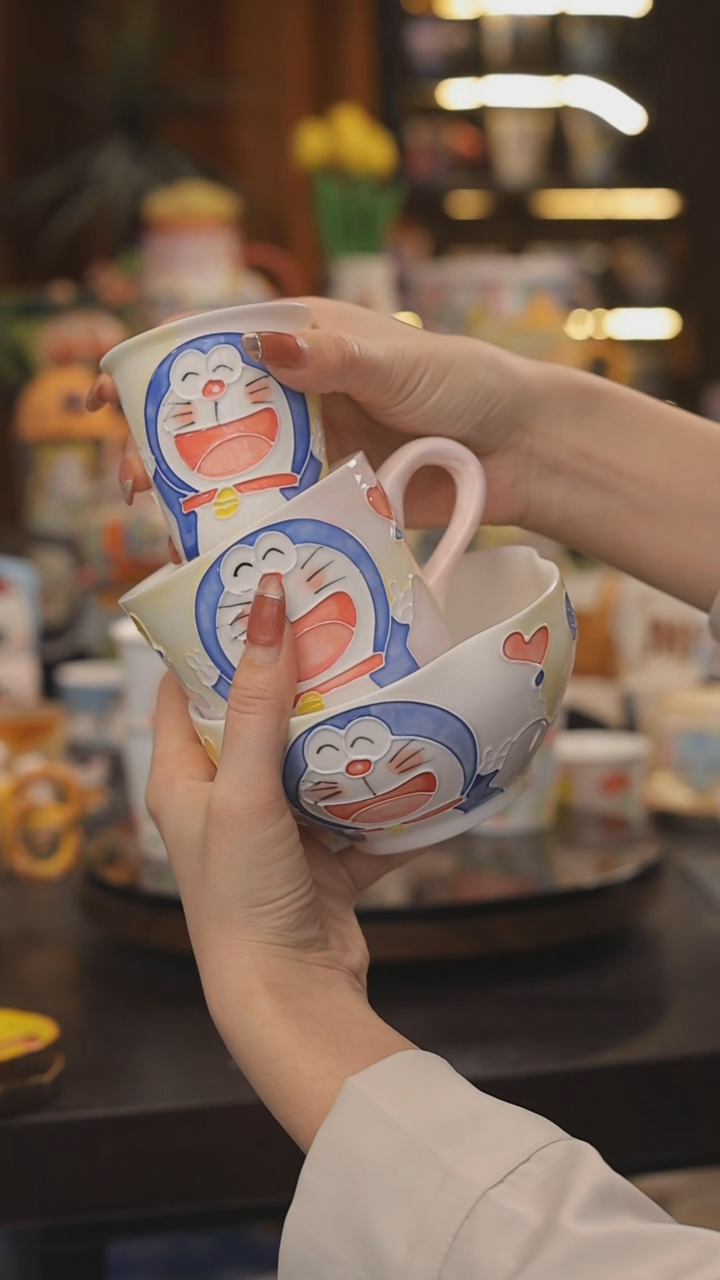 景德镇釉下彩绘设计师款式陶瓷