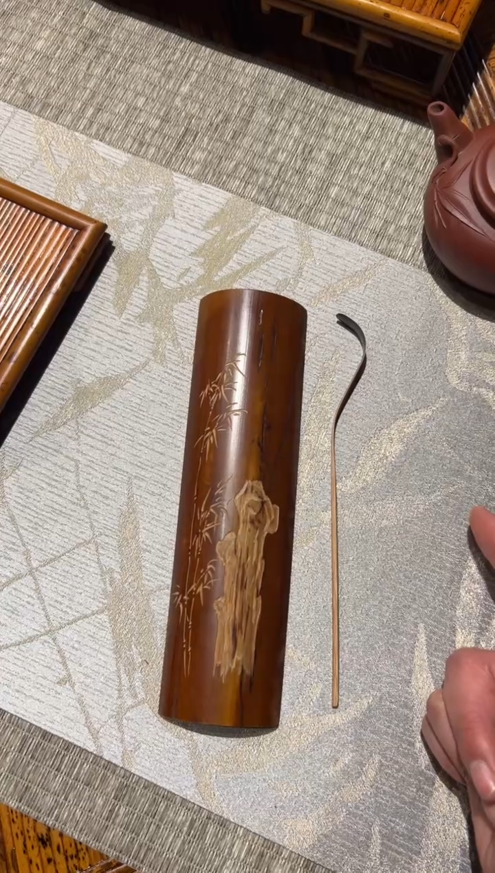 【闪购商品】扇子拆房老料茶则茶拨