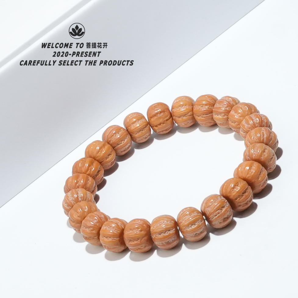 猴头核桃【雕刻八棱系列】工作室文玩级做工手串