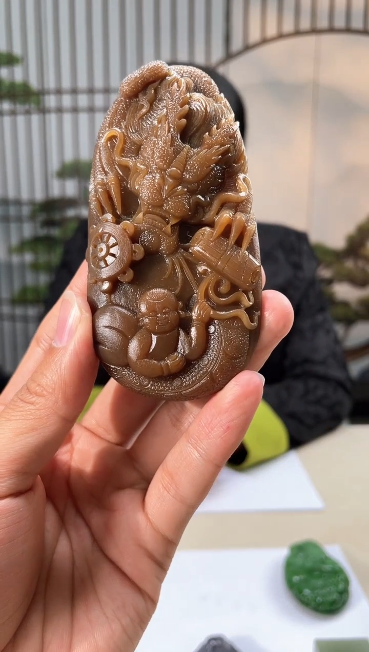 【闪购商品】定制和田玉和田玉（多样性拍一发一带证）240158