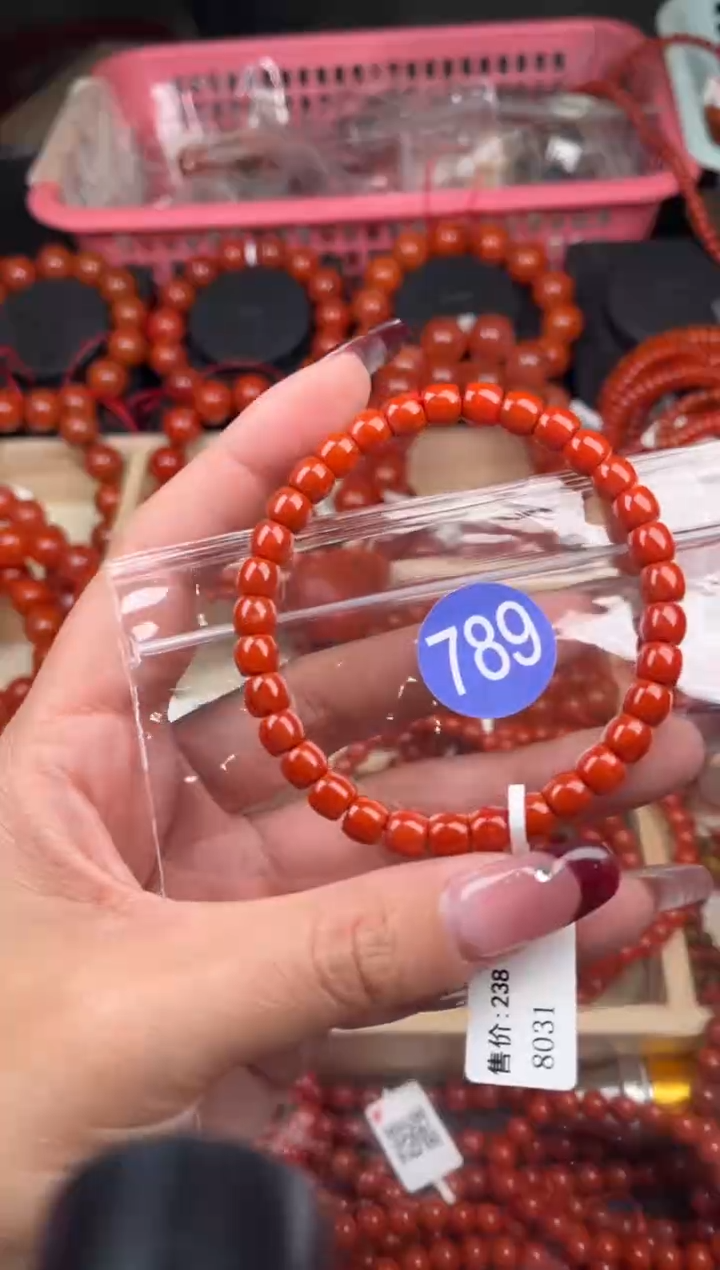 【闪购商品】南红玛瑙珠宝奇石未镶嵌789-6+