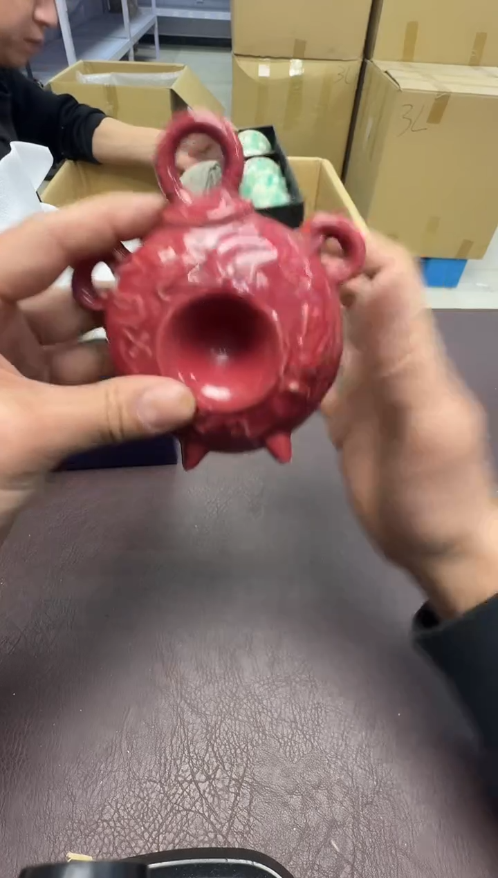 手工艺品钧瓷猫*咪186