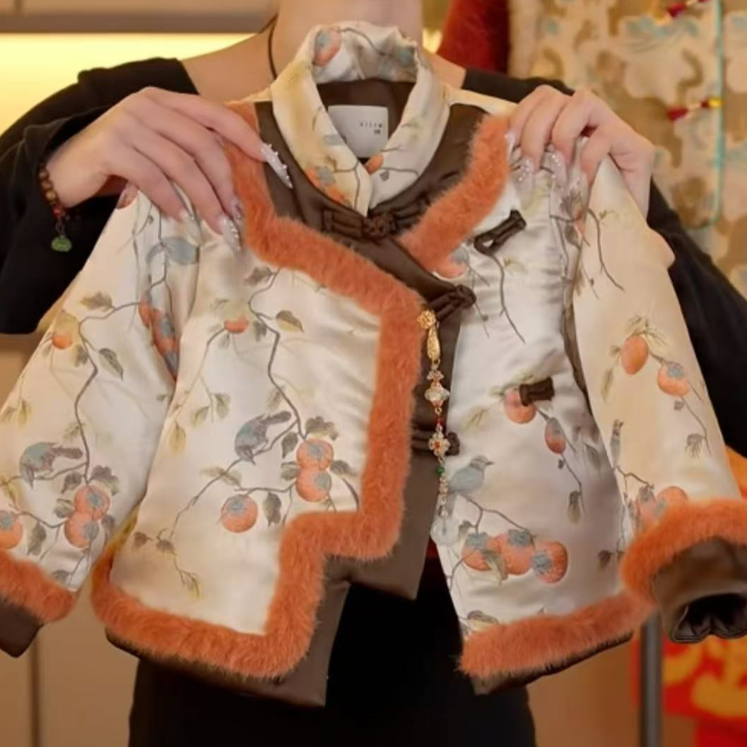 之一【好柿發生】2024冬季儿童新中式拜年服棉服MJD246652