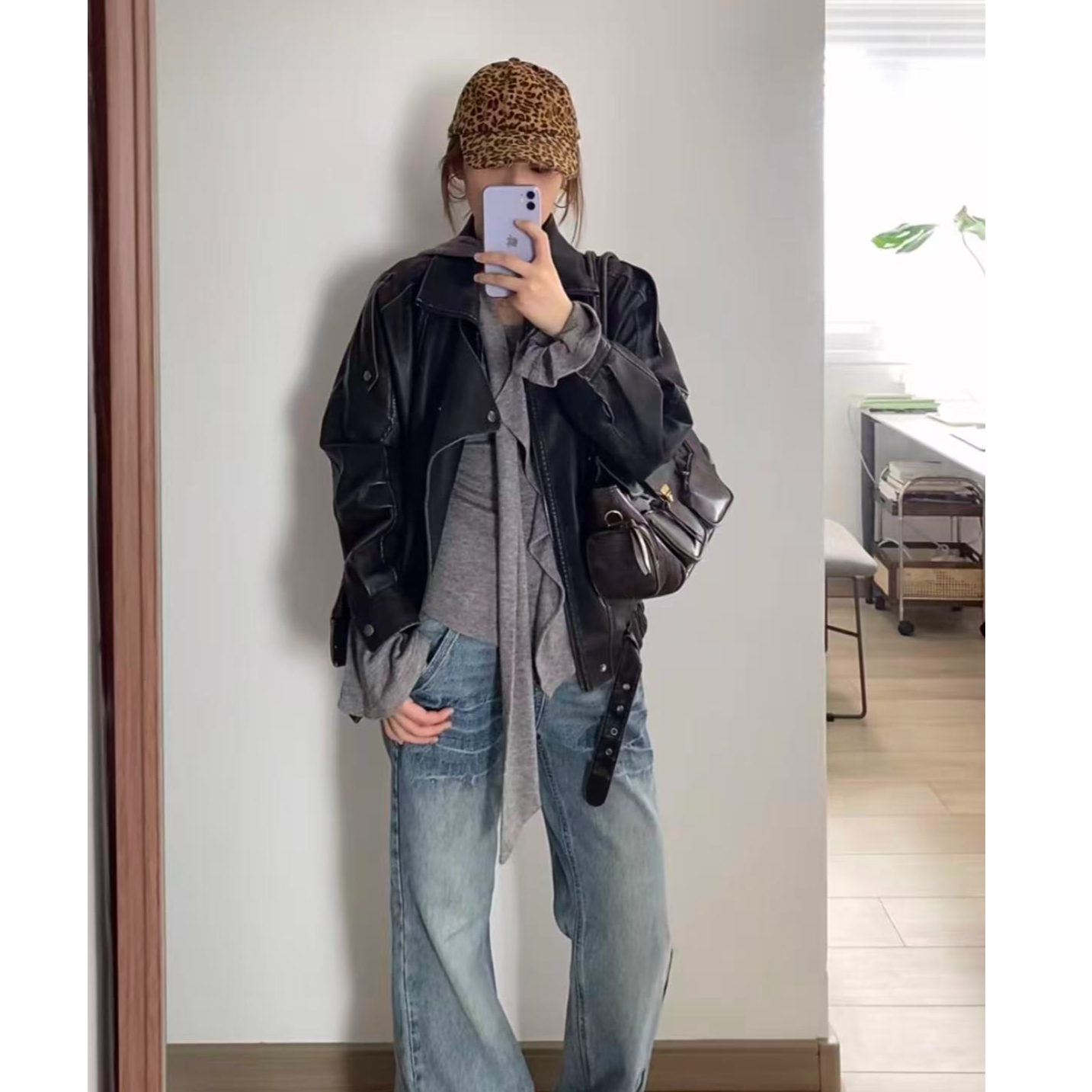 【价格链接】真皮绵羊皮网红时尚