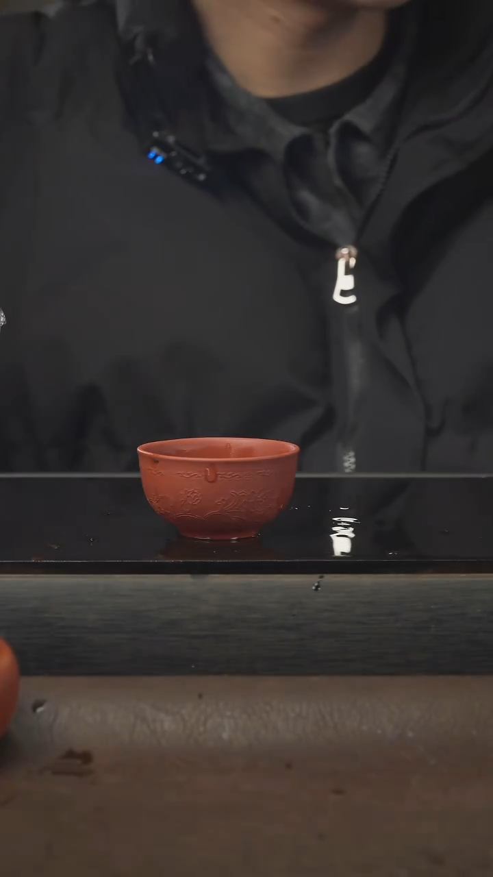 茶壶紫砂万花杯，50cc