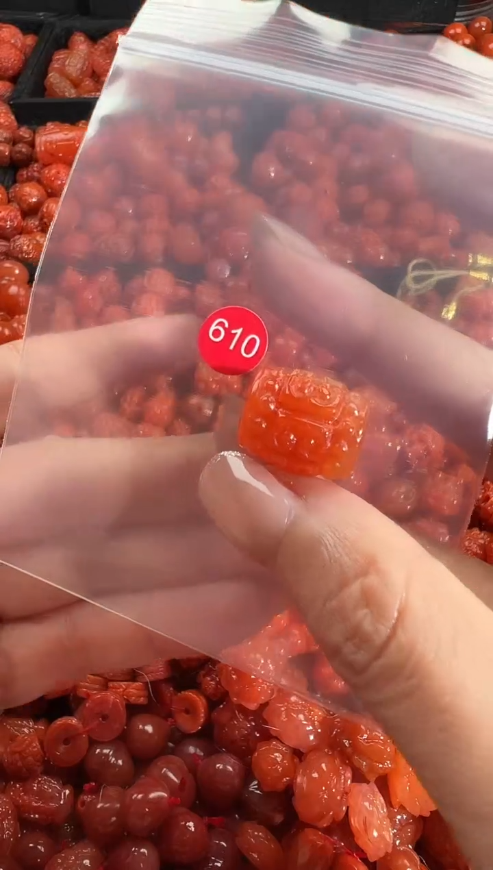 颈饰未镶嵌南红玛瑙13