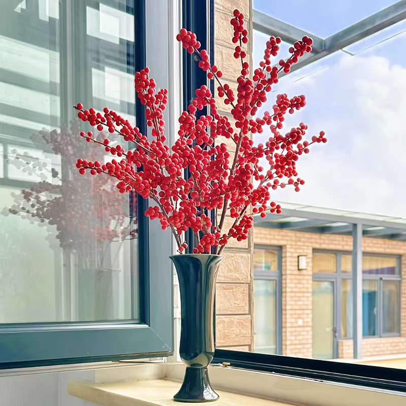 【年宵花】【北美冬青】AAA特级（状元红）好养花期长 一单顺丰包邮