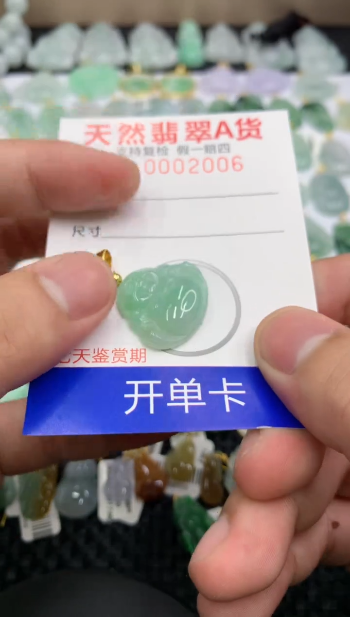 【闪购商品】翡翠颈饰未镶嵌11111111111