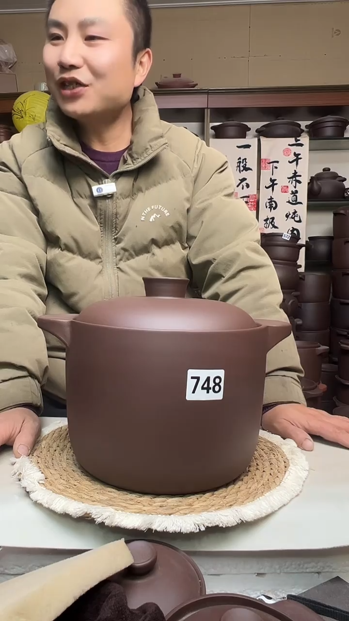 宜兴紫砂微瑕6升直筒748