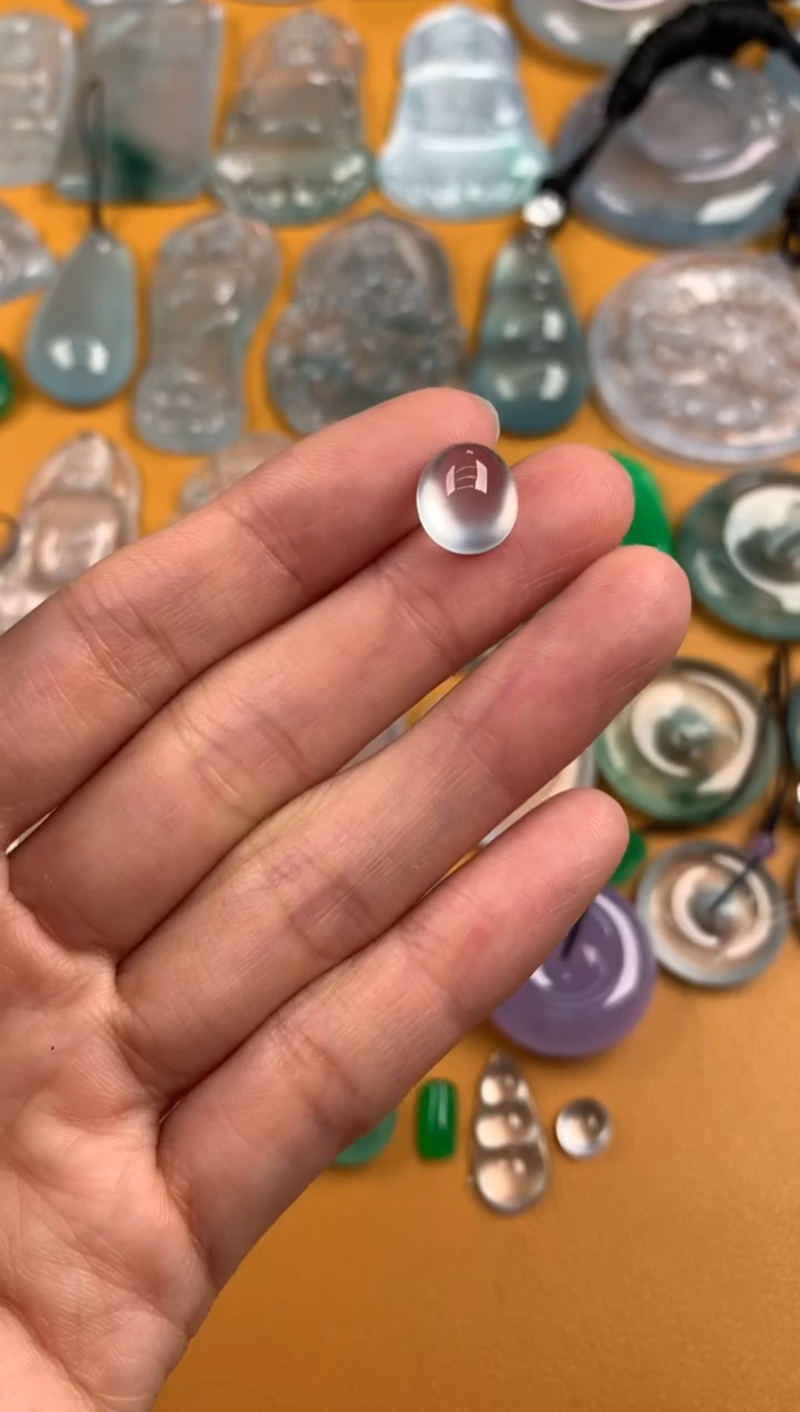 颈饰未镶嵌翡翠10.3-9.2-6.2