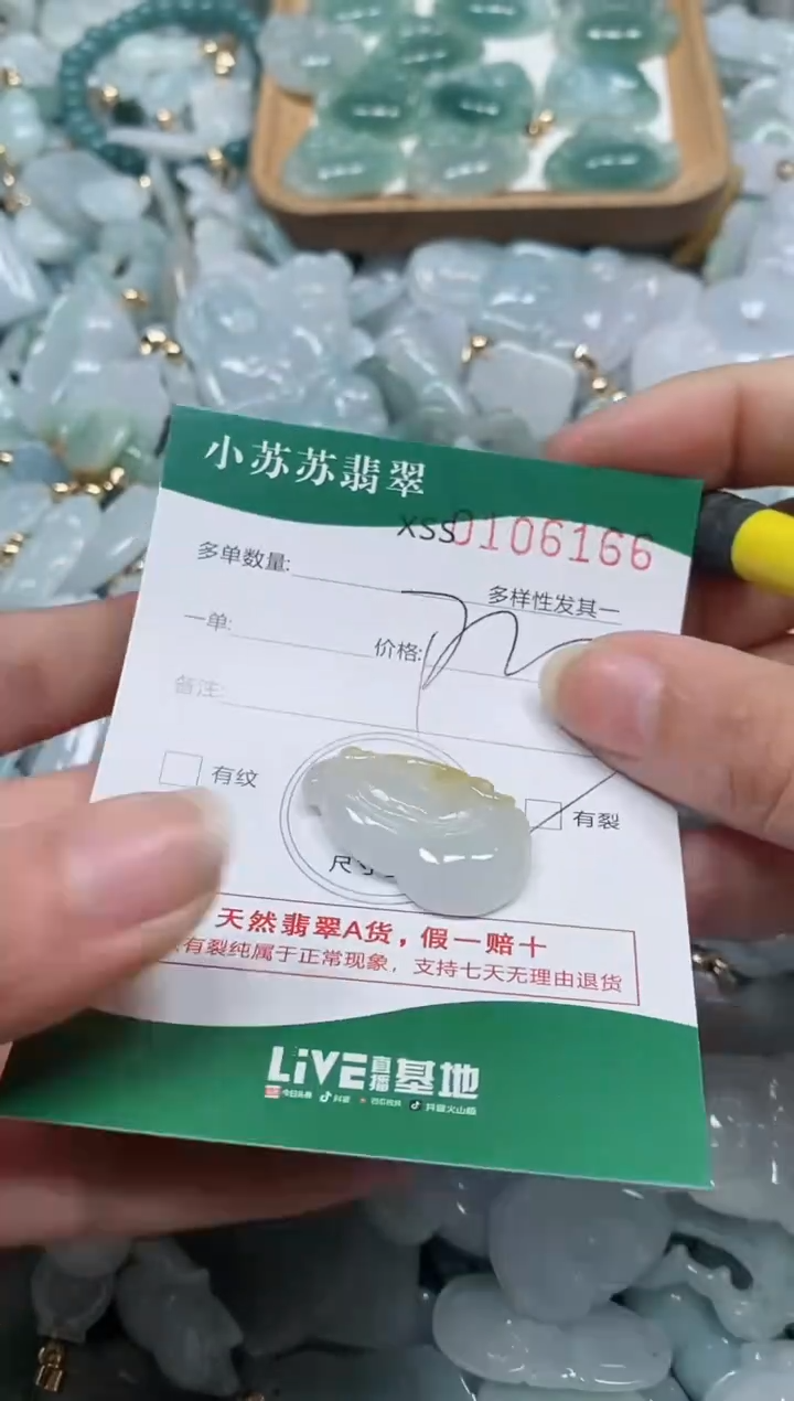 【闪购商品】翡翠颈饰未镶嵌闪购商品0106166